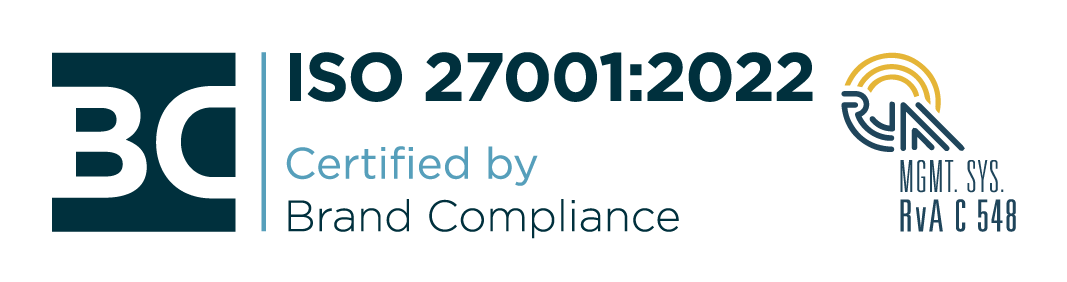 ISO27001 gecertificeerd